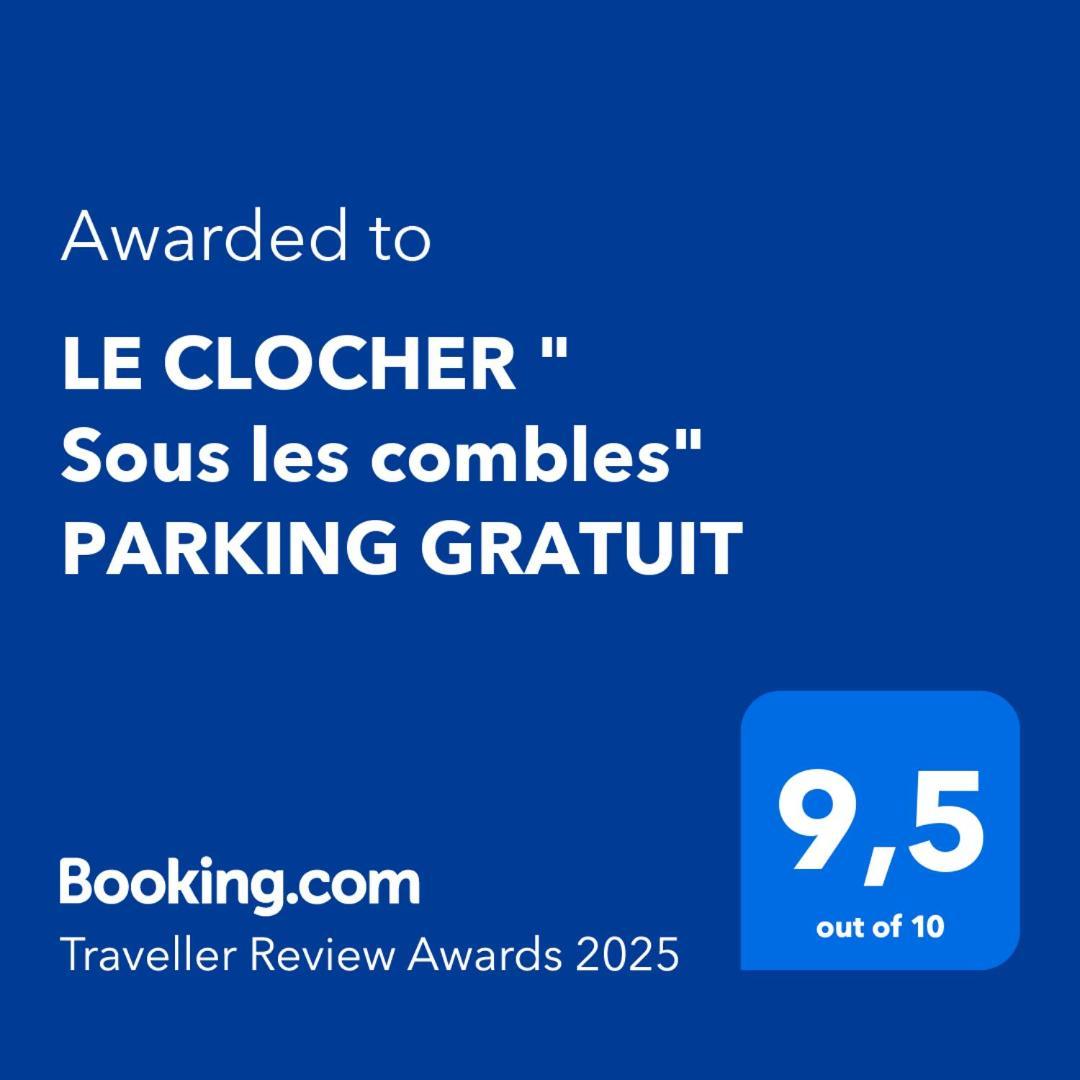 Le Clocher " Sous Les Combles" Parking Gratuit เบบลองไฮม์ ภายนอก รูปภาพ
